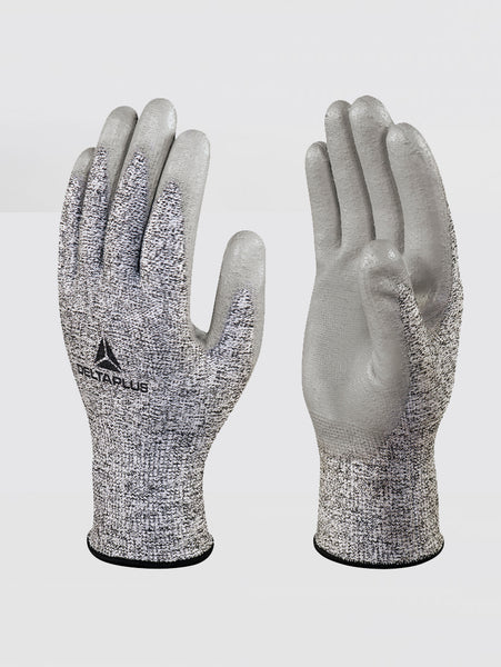 Guanti Antitaglio Delta Plus VENICUT59 – Taglia 10, Livello 5, Palmo Rivestito PU, Neri - 6