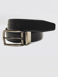 Black Leather Belt - Premium