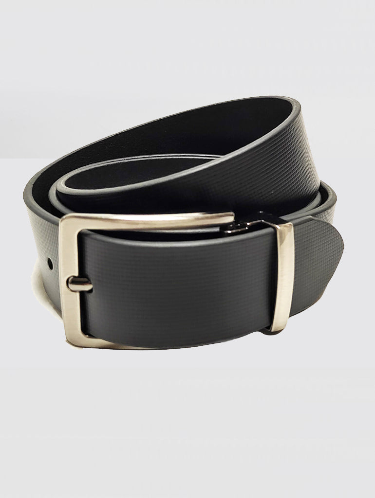 Black Leather Belt - Standard