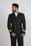 Merchant Navy Coat - Premium Fabric