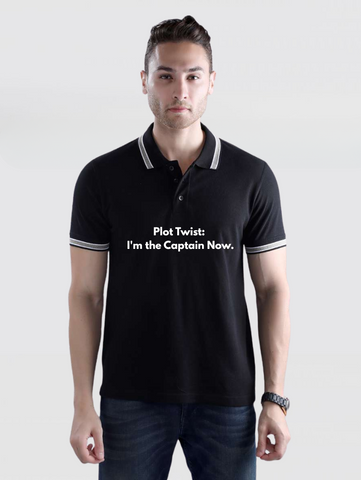 BM Casual Premium Cotton T-Shirt - Plot Twist
