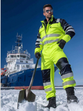 BM POLARMAX - High-Viz Waterproof Winter Coveralls