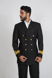 Merchant Navy Suit ( Coat + Pant ) - Premium Fabric