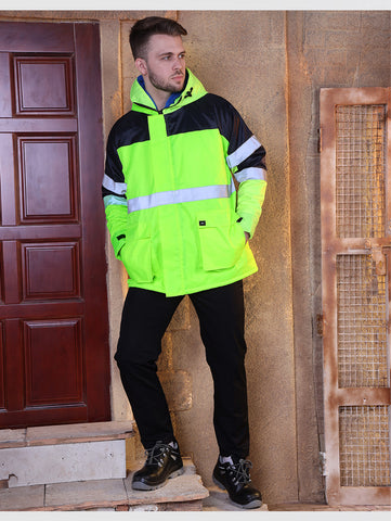 BM ALPINE Parka Jacket - High-Viz & Anti-Static