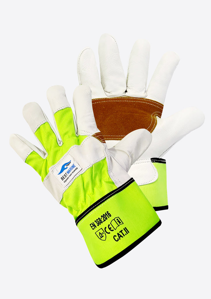 BM Palm Leather Working Gloves