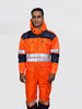 BM POLARTEC Winter Coveralls - High-Viz Dual Color with Reflective tapes